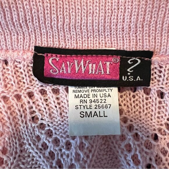 3 for $30! Say what light pink shirt sleeve cardigan - Picture 4 of 10